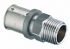 Мет. пласт. пресс FAR муфта 32*1" НР