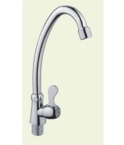 смеситель моноёлочка "D-Lin" 1/2" керамика, излив 15см. (D151911) (017800)