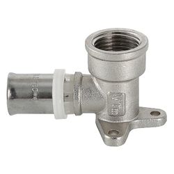 VALTEC Мет. пласт. пресс водорозетка 20-3/4" ВР
