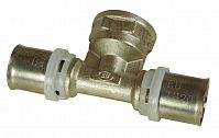 Мет. пласт. пресс EU тройник 20*1/2"*20 ВР