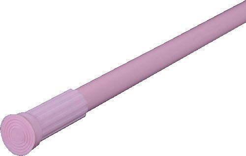 карниз для ванной 110-200 см розовый д.22/19 мм INTERLOCK MELODIA Mcr-00004