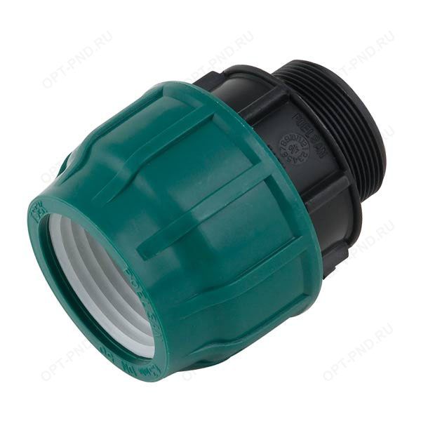 ПНД муфта 25*1/2" НР POELSAN GREEN (зеленая серия)
