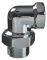 TERMA американка угловая 1/2" в/н хром для полотенцесушителя (пара) TRm 01525