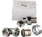 TERMA американка угловая 1/2" в/н хром для полотенцесушителя (пара) TRm 01525