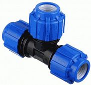 ПНД тройник соединительный 25*25*25