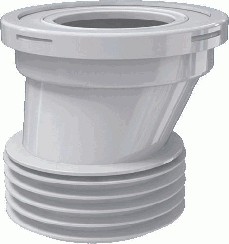 ANI манжета для унитаза жесткая эксцентриковая 40мм арт.W0420 (32208)