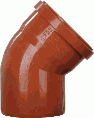 отвод наружный ПВХ 110*45 (Синикон)